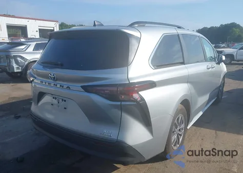 2024 Toyota Sienna Xle из США, поврежденный, VIN 5TDYRKEC7RS186640